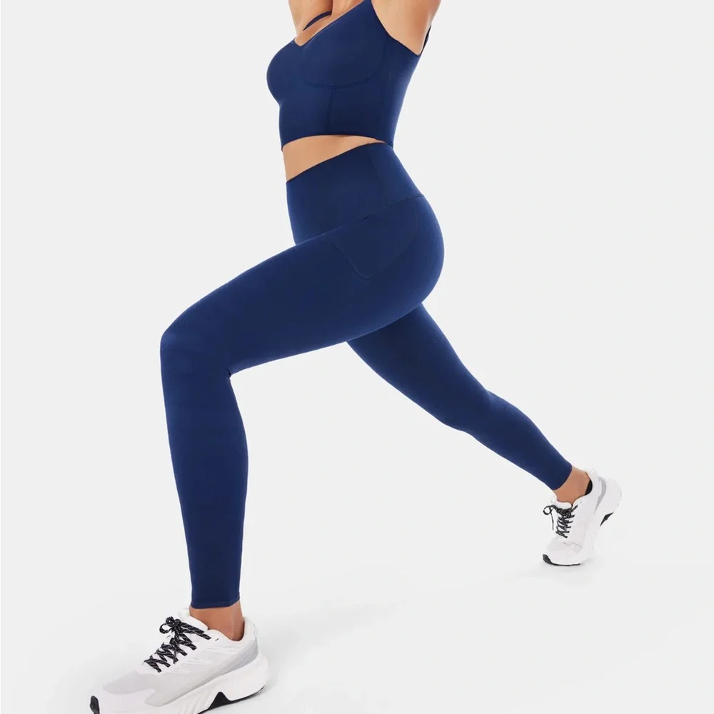 Fanka Women's Body Sculpt Recovery Leggings Navy Blue - Picture 5 of 10